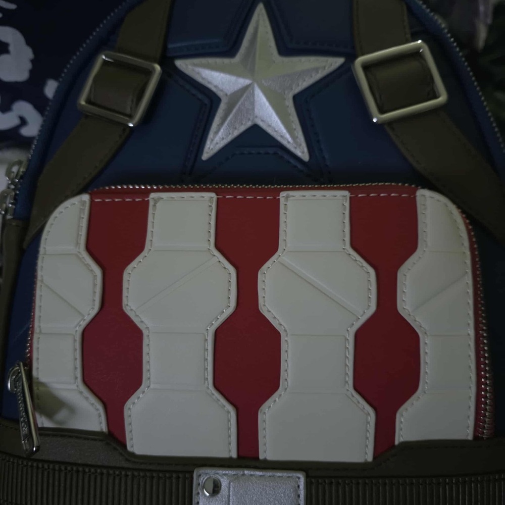Disneyland Marvel Captain America Mini Backpack Purse